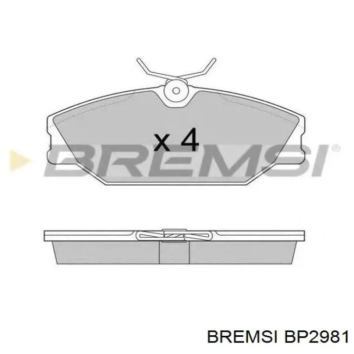 Pastillas de freno delanteras Renault Laguna 2 BG0, BG1