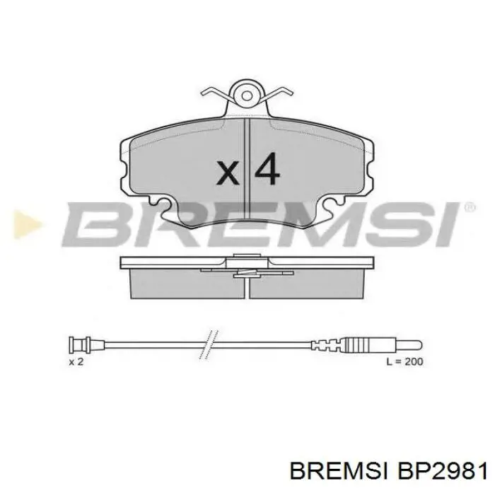 Pastillas de freno delanteras Renault Laguna 2 BG0, BG1