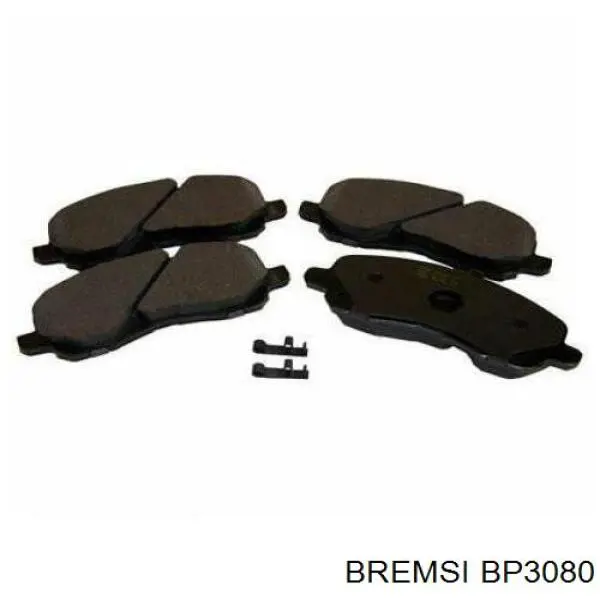 Comprar BP3080 Bremsi Pastillas delanteras de freno