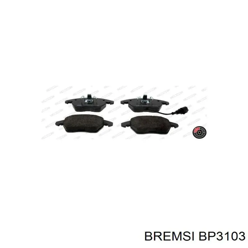 Pastillas de freno delanteras Seat Leon 2 1P1