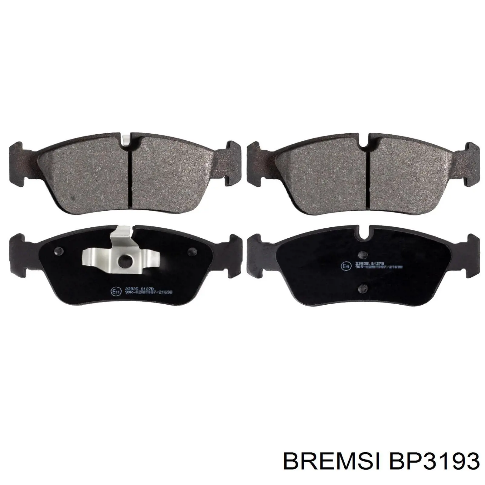 Pastillas freno delanteras Bremsi BP3193 precio, desde 35,09 EUR