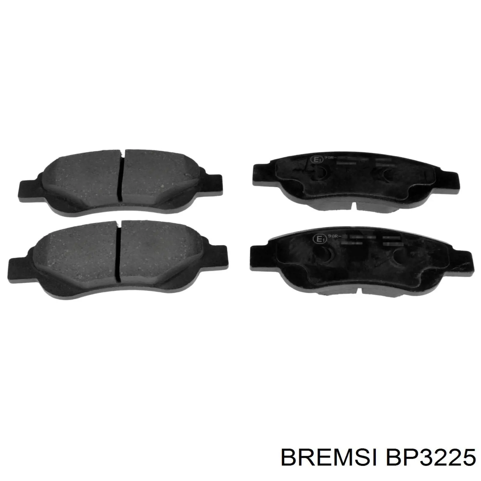 BP3225 Bremsi pastillas de freno delanteras