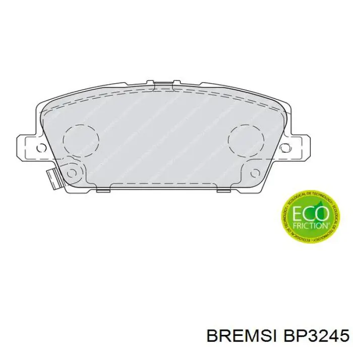 Pastillas freno delanteras Bremsi BP3245 precio, desde 29,33 EUR