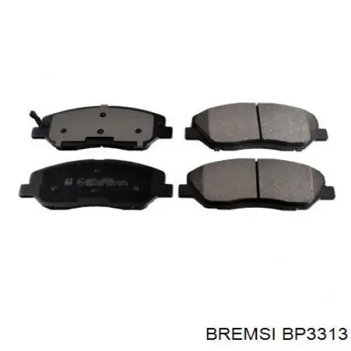 Comprar BP3313 Bremsi Pastillas delanteras de freno