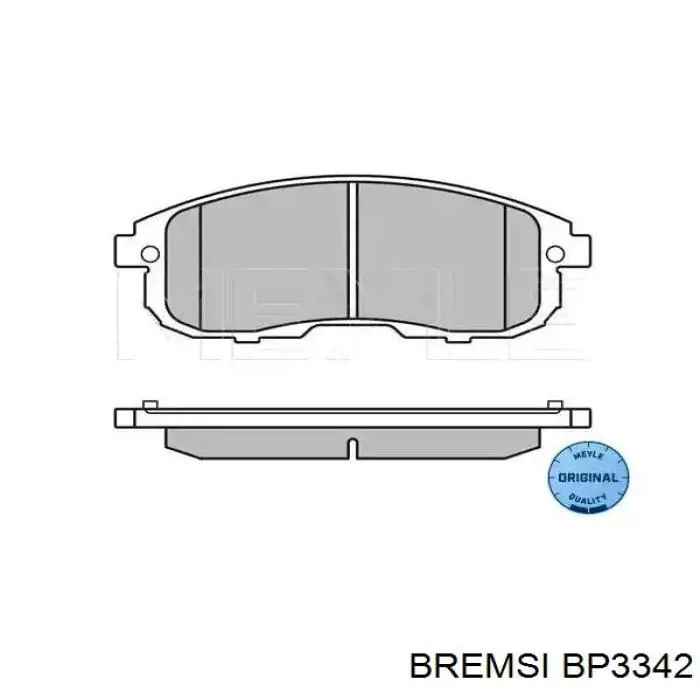 Pastillas de freno delanteras Nissan Tiida C11X