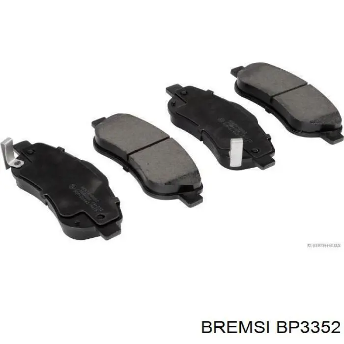 Pastillas freno delanteras Bremsi BP3352 precio, desde 29,22 EUR