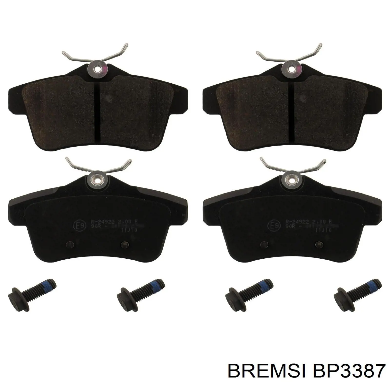 Pastillas traseras de freno Bremsi BP3387 precio, desde 24,98 EUR