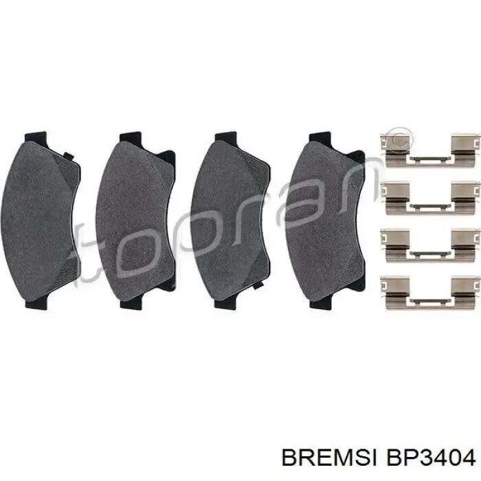 Pastillas freno delanteras Bremsi BP3404 precio, desde 28,73 EUR