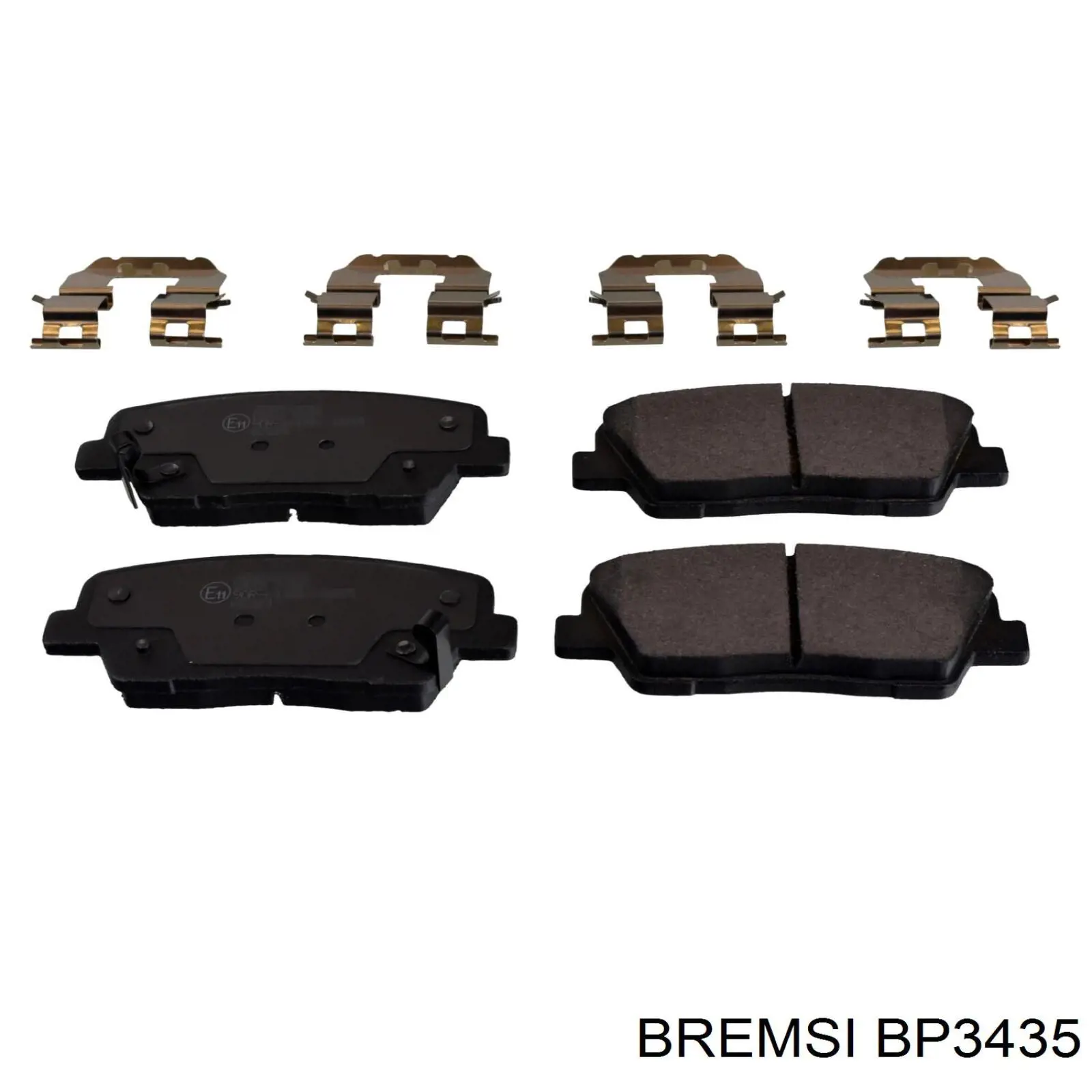 Pastillas traseras de freno Bremsi BP3435 precio, desde 20,09 EUR