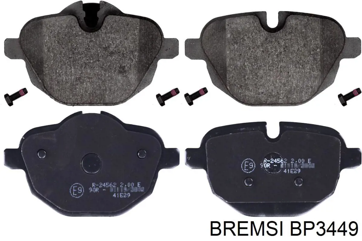 Pastillas traseras de freno Bremsi BP3449 precio, desde 27,12 EUR
