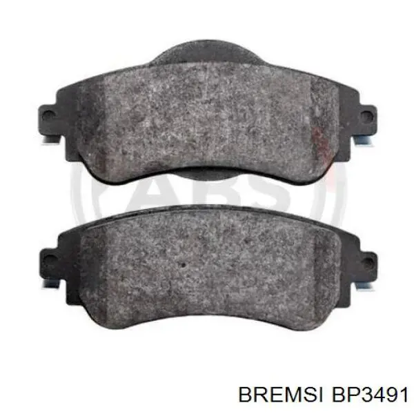 Comprar BP3491 Bremsi Pastillas delanteras de freno