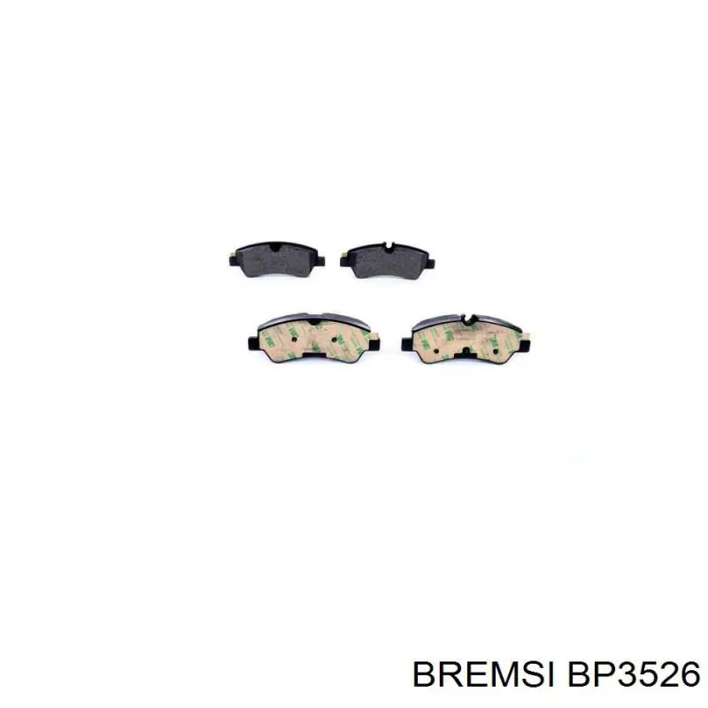 Pastillas traseras de freno Bremsi BP3526 precio, desde 29,19 EUR