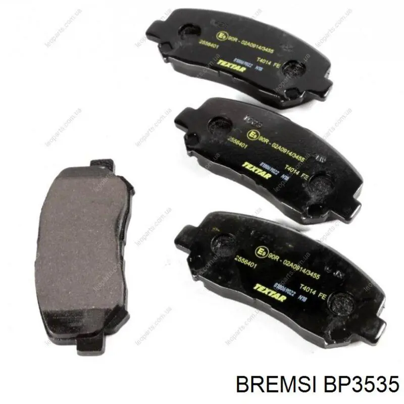 Comprar BP3535 Bremsi Pastillas delanteras de freno