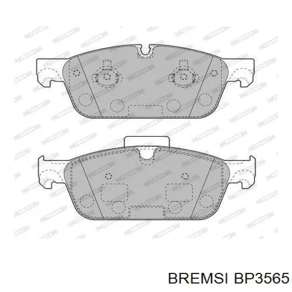 BP3565 Bremsi pastillas de freno delanteras