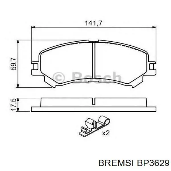 Pastillas de freno delanteras Nissan Qashqai 2 J11