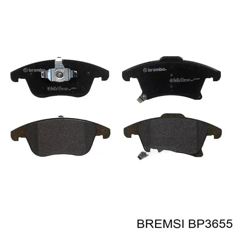 Pastillas freno delanteras Bremsi BP3655 precio, desde 33,41 EUR