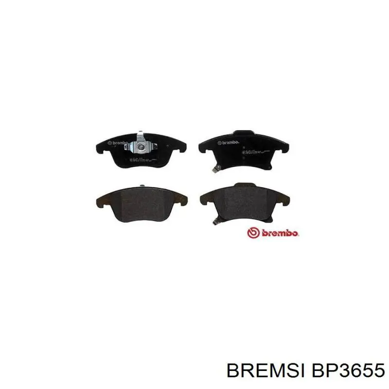 Comprar BP3655 Bremsi Pastillas delanteras de freno