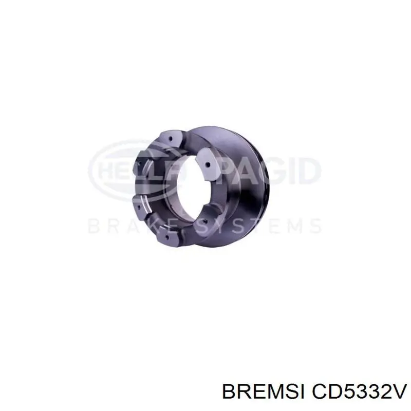 CD5332V Bremsi disco de freno trasero