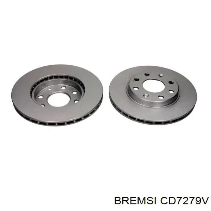 Frenos delanteros Bremsi CD7279V precio, desde 23,76 EUR