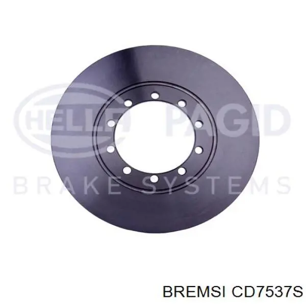 CD7537S Bremsi disco de freno trasero