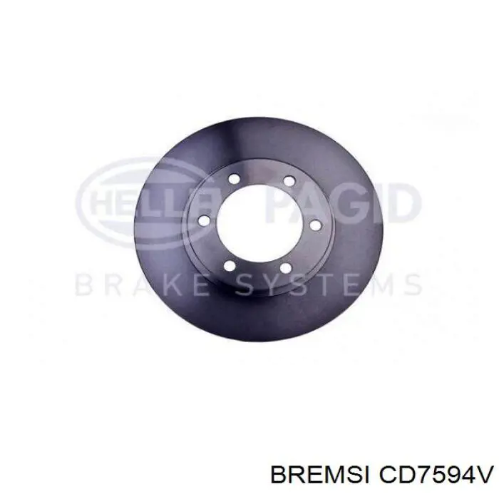 CD7594V Bremsi freno de disco delantero