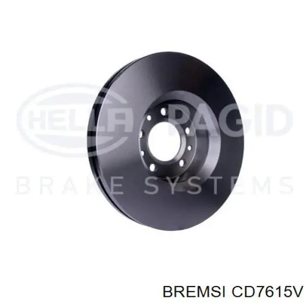 Frenos delanteros Bremsi CD7615V precio, desde 53,35 EUR