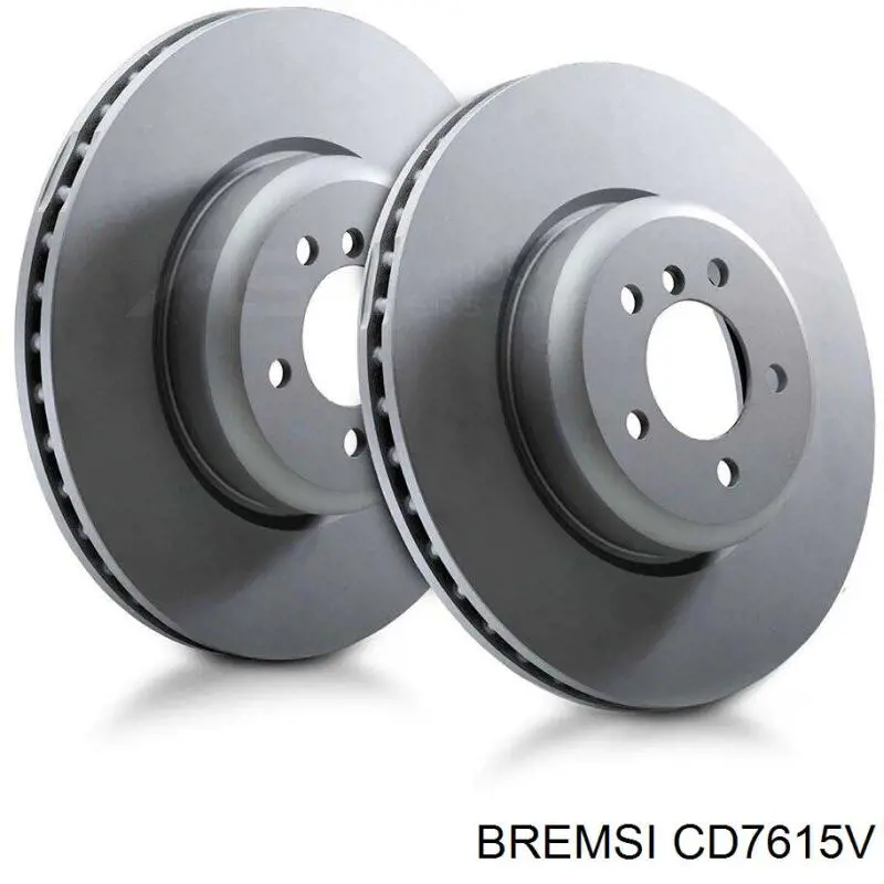 Comprar CD7615V Bremsi Freno de disco delantero