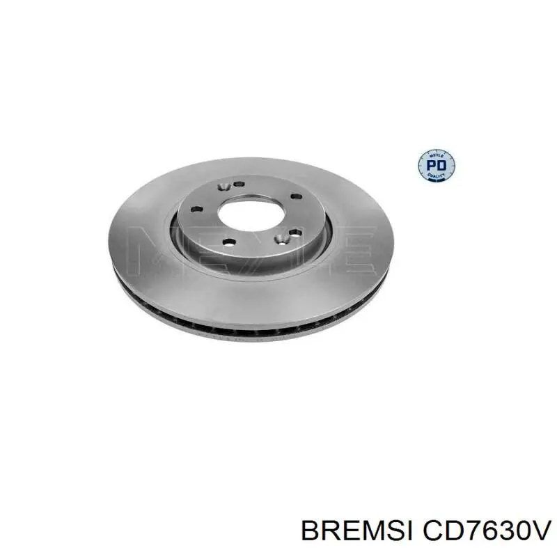Comprar CD7630V Bremsi Freno de disco delantero