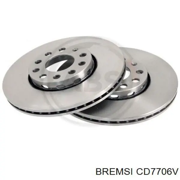 CD7706V Bremsi freno de disco delantero