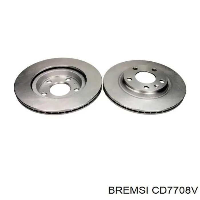 CD7708V Bremsi freno de disco delantero