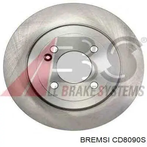 Disco de freno trasero Bremsi CD8090S precio, desde 31,40 EUR