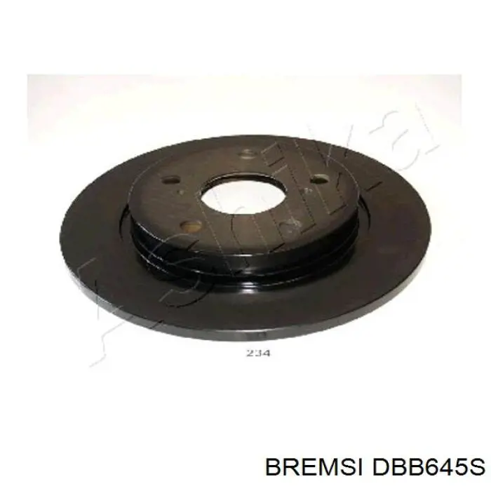 Disco de freno trasero Toyota Auris E15