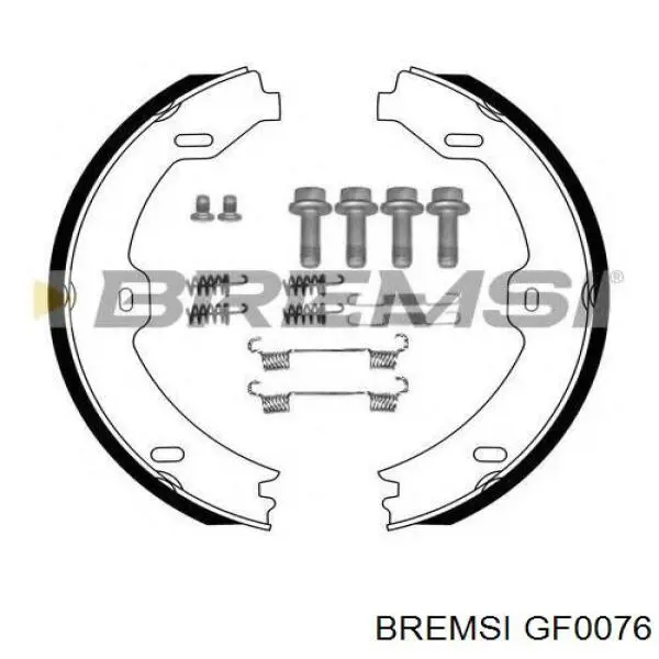 Juego de zapatas de frenos, freno de estacionamiento BMW 5 E28