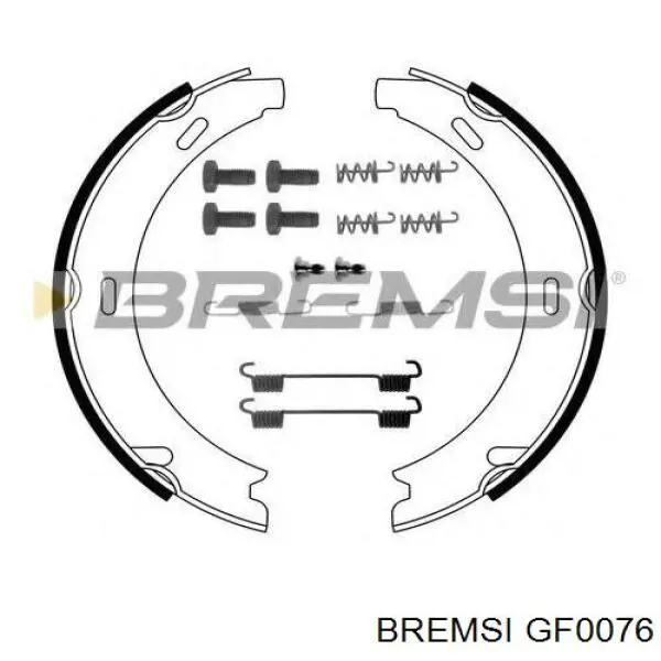 Juego de zapatas de frenos, freno de estacionamiento BMW 5 E28