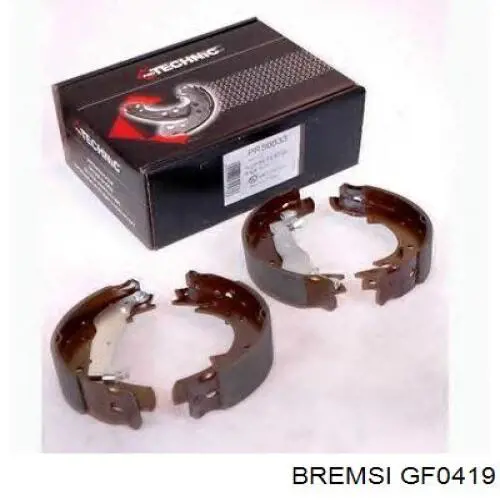 Zapatas de freno de tambor traseras Bremsi GF0419 precio, desde 21,08 EUR