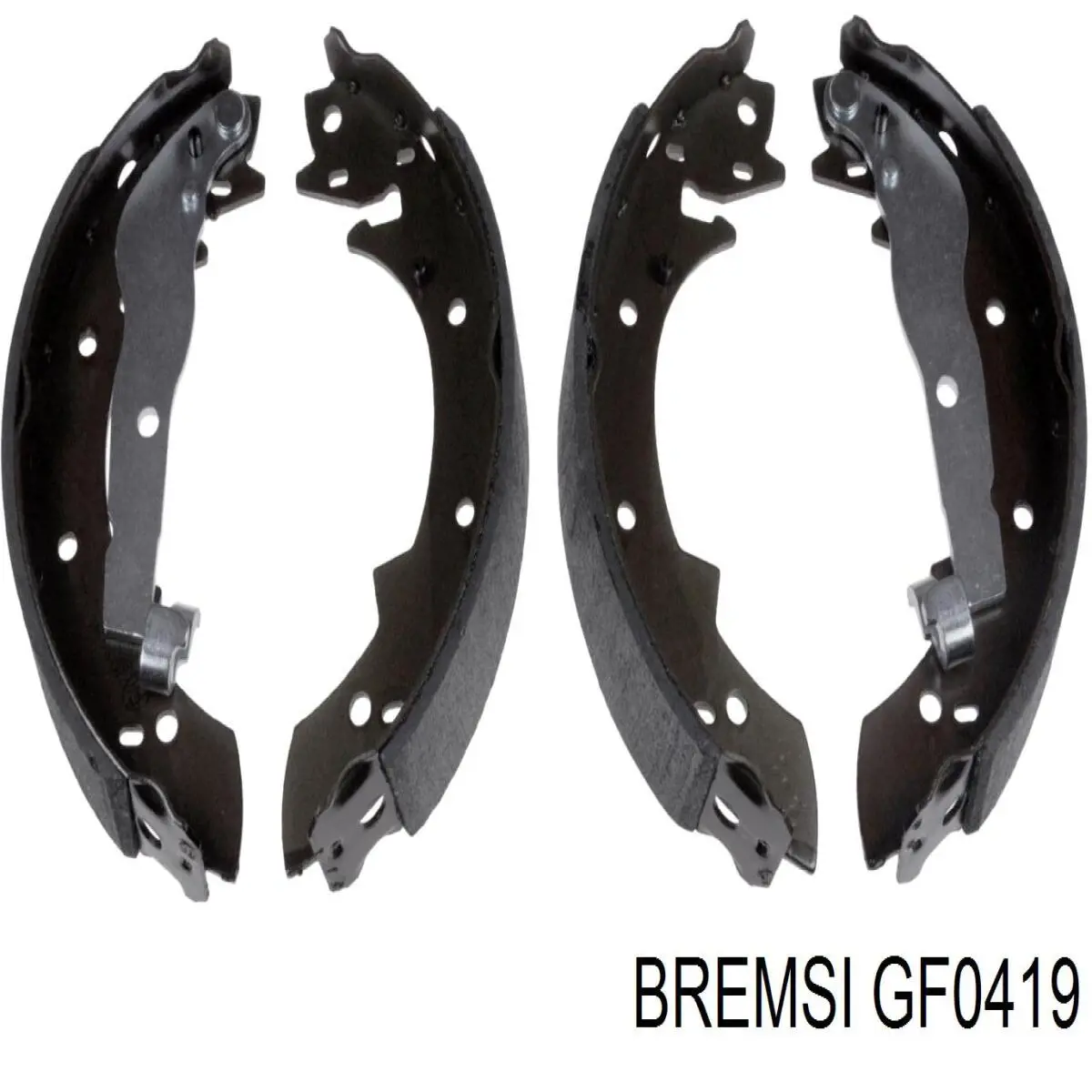 GF0419 Bremsi Zapatas de freno de tambor traseras