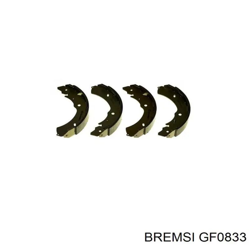 Zapatas de freno de tambor traseras Bremsi GF0833 precio, desde 42,03 EUR
