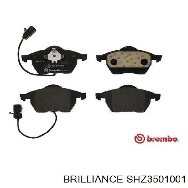 Pastillas de freno delanteras Audi A6 4F2