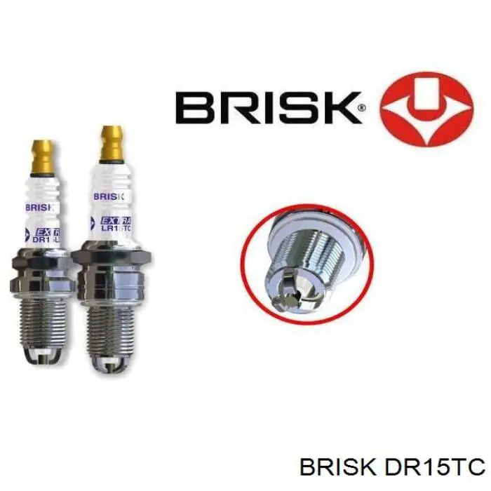 Bujía DR15TC Brisk