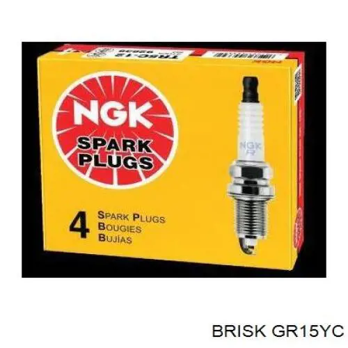 Bujía GR15YC Brisk