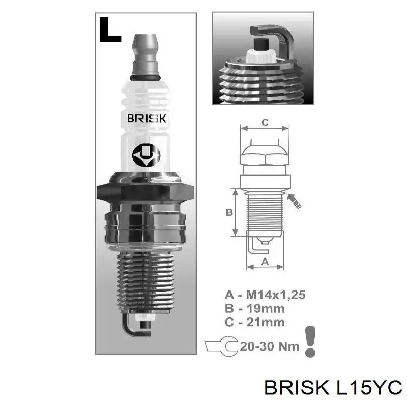 Bujías Brisk L15YC precio, desde 2,52 EUR