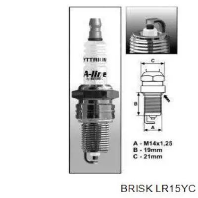 Bujías Brisk LR15YC precio, desde 4,95 EUR