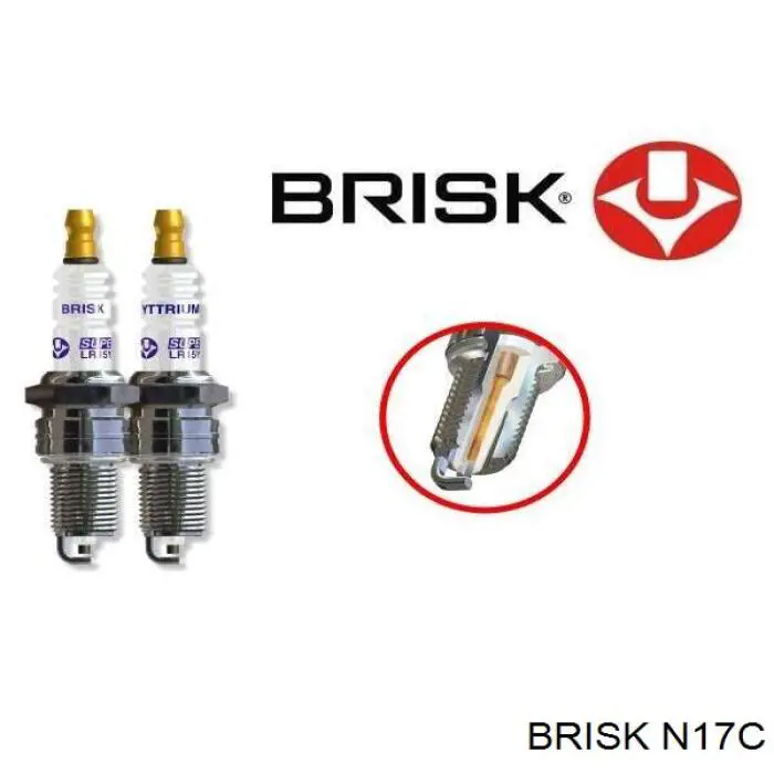 N17C Brisk Bujía de ignición