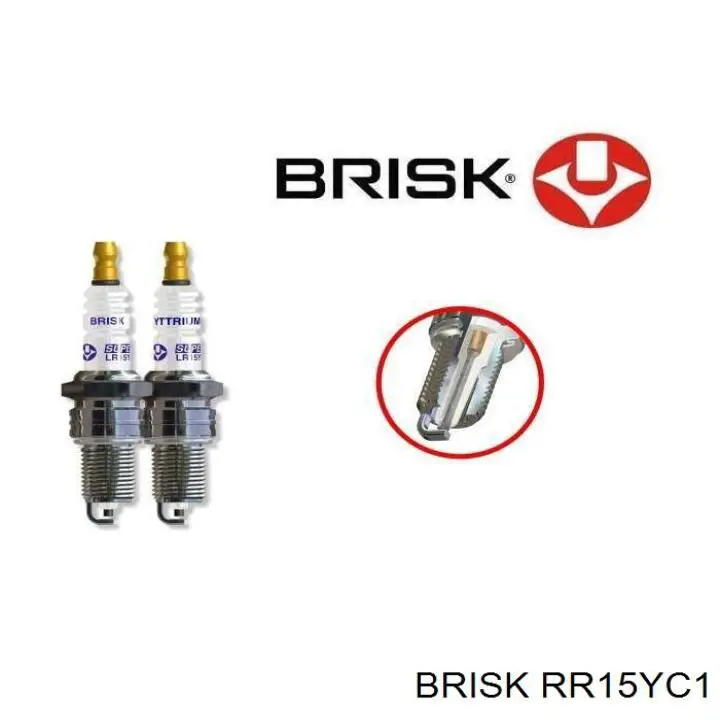 Comprar RR15YC1 Brisk Bujía de encendido