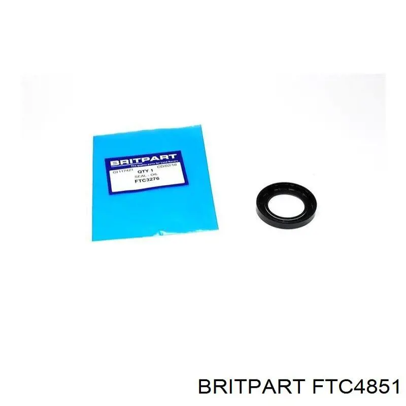 FTC4851 Britpart anillo retén, diferencial eje trasero