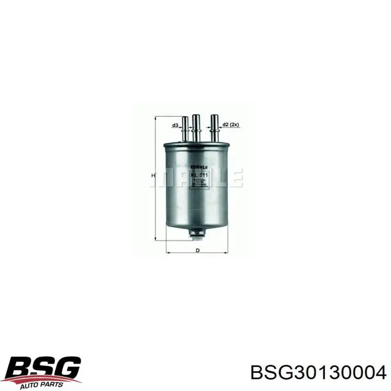 Comprar 2T149155BD Ford Filtro diesel