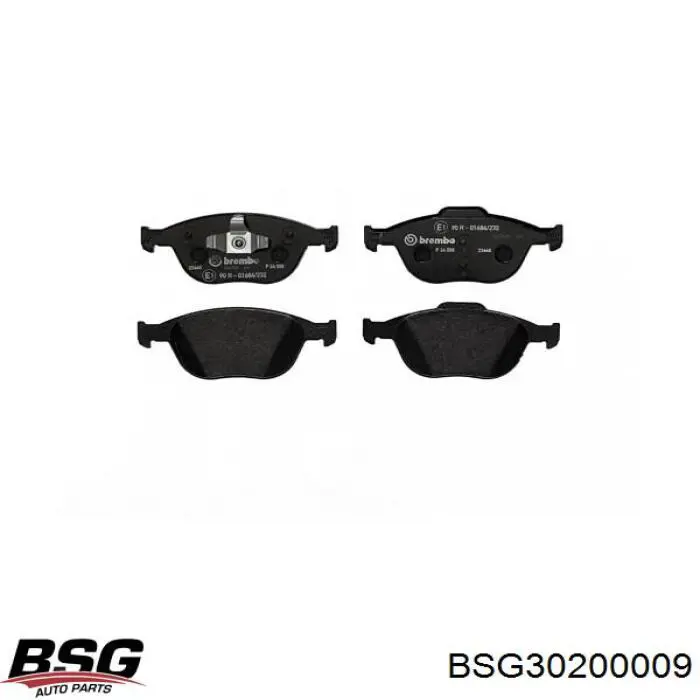 BSG30200009 BSG Pastillas delanteras