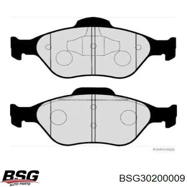 Pastillas freno delanteras BSG BSG30200009 precio, desde 25,03 EUR