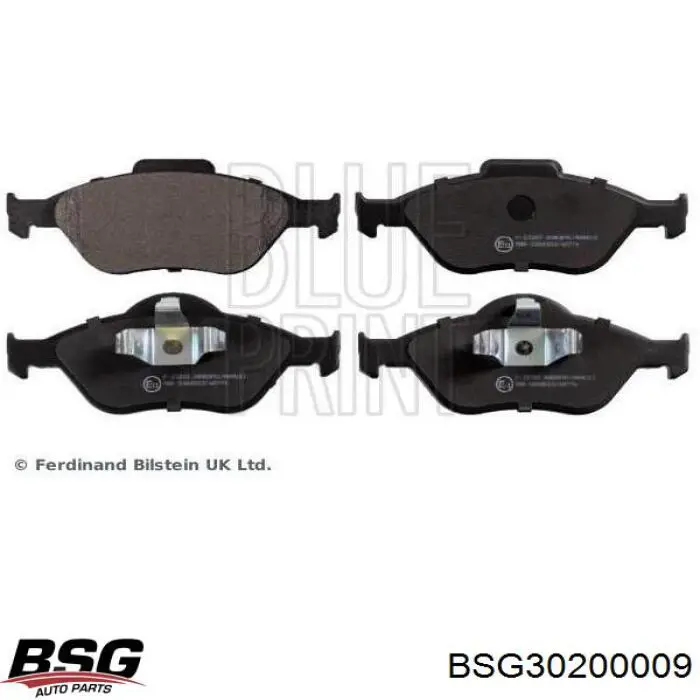 Comprar BSG30200009 BSG Pastillas delanteras de freno