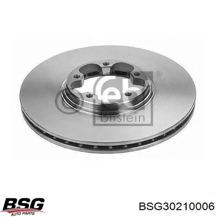 BSG30210006 BSG disco de freno delantero